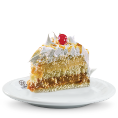 Baba de Moça com Doce de Leite